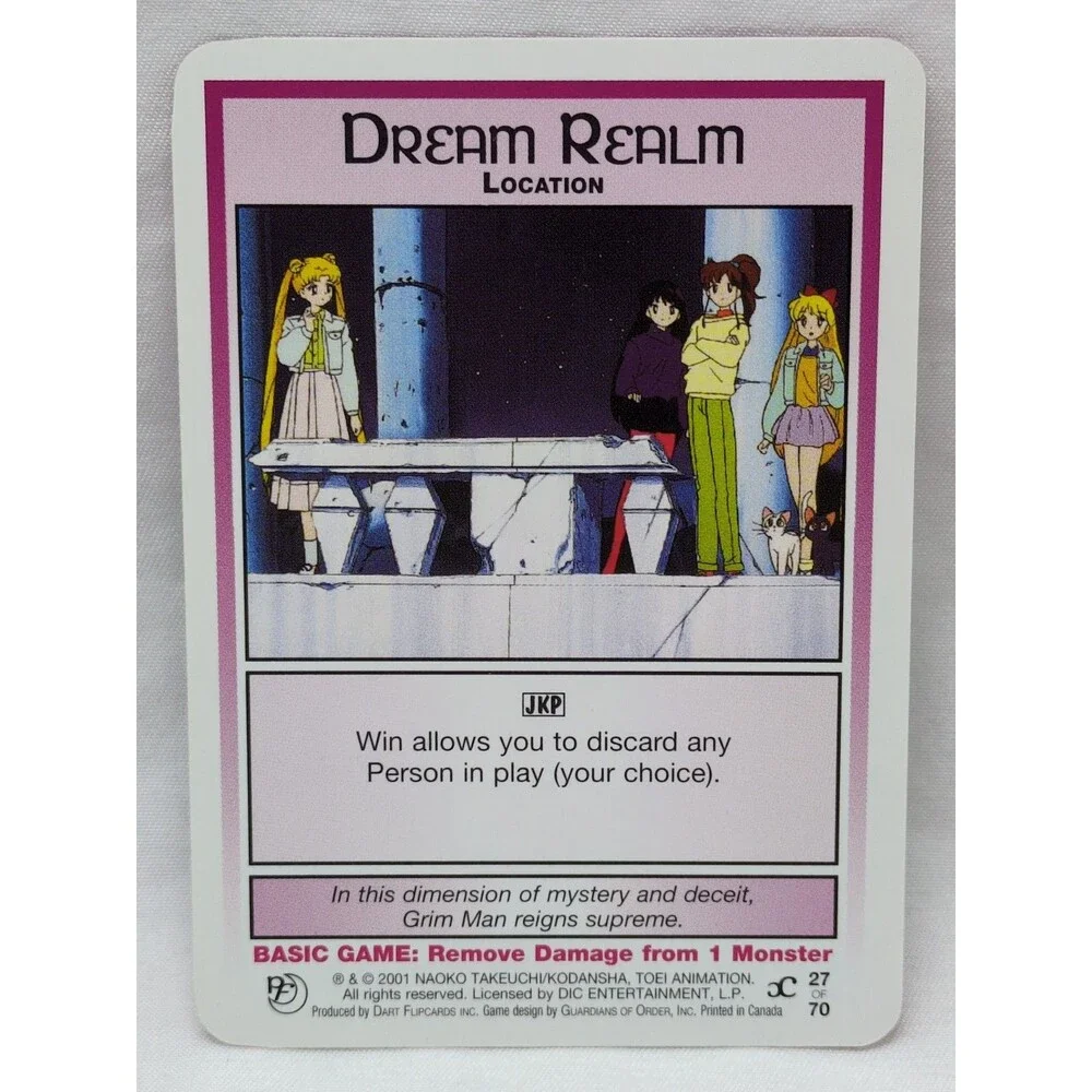Dream Realm Sailor Moon CCG Past And Future Card #27
